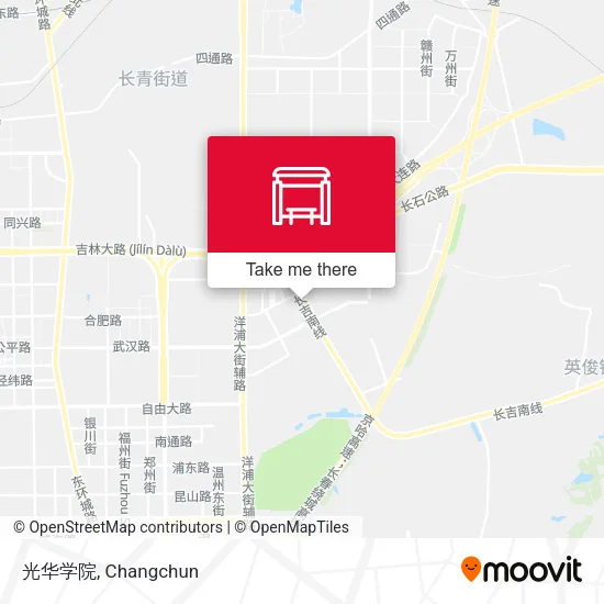 光华学院 map