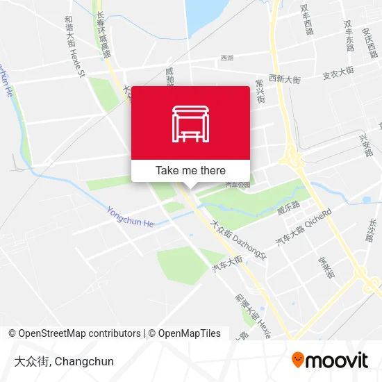 大众街 map