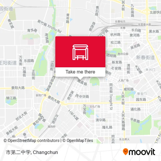 市第二中学 map