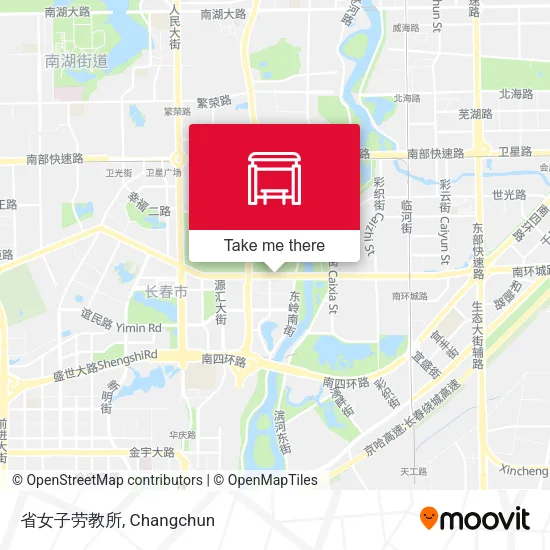 省女子劳教所 map