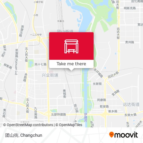 团山街 map