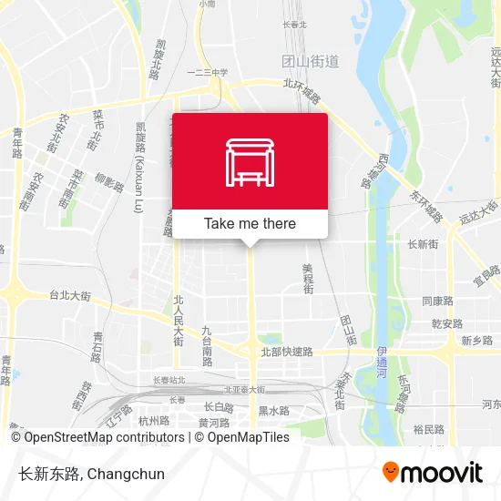 长新东路 map