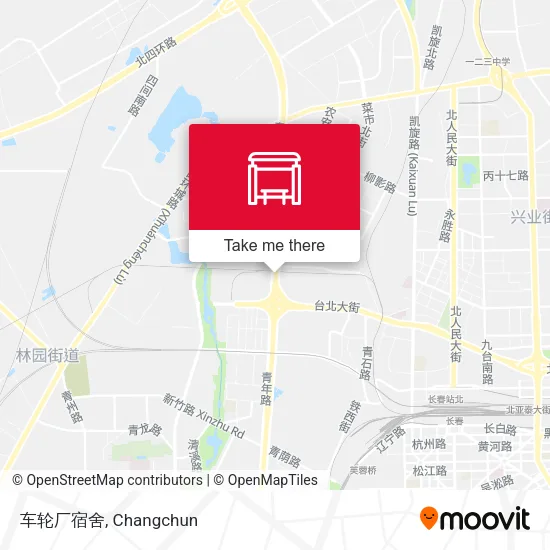 车轮厂宿舍 map
