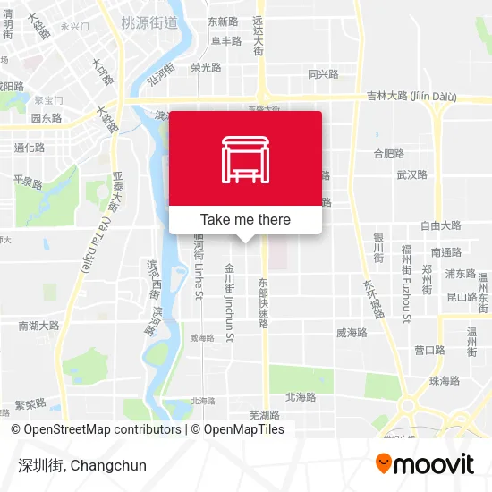 深圳街 map