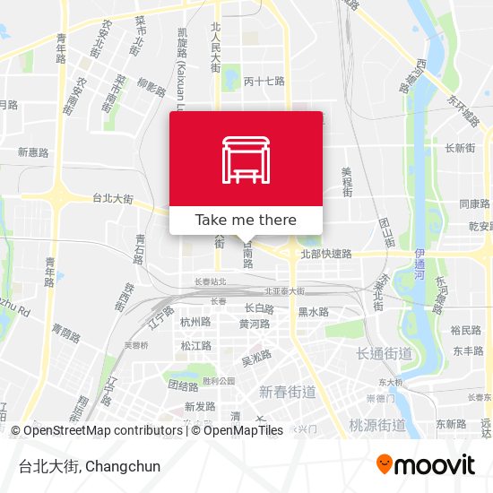 台北大街 map
