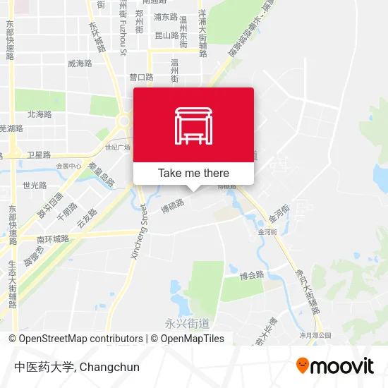 中医药大学 map