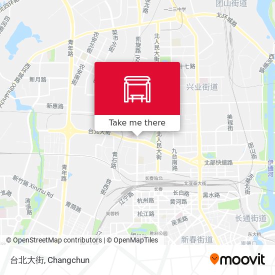 台北大街 map