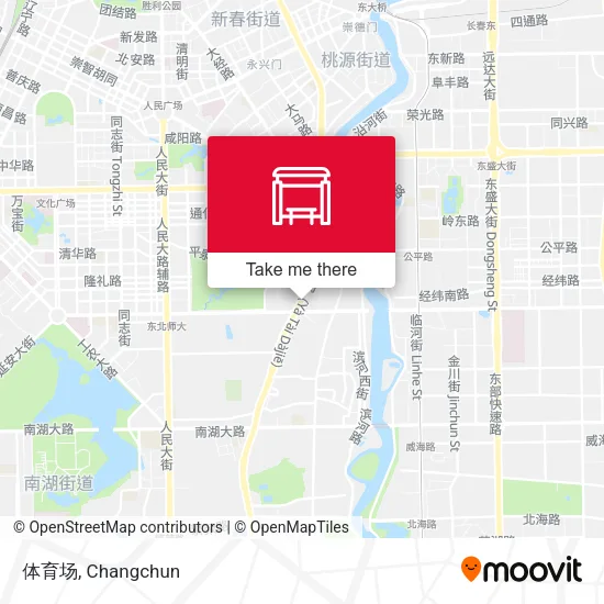 体育场 map