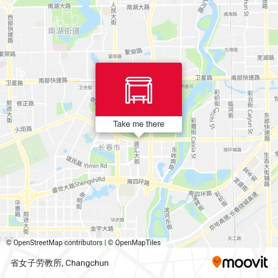 省女子劳教所 map