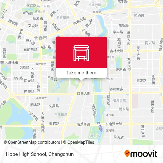 Hope High School map