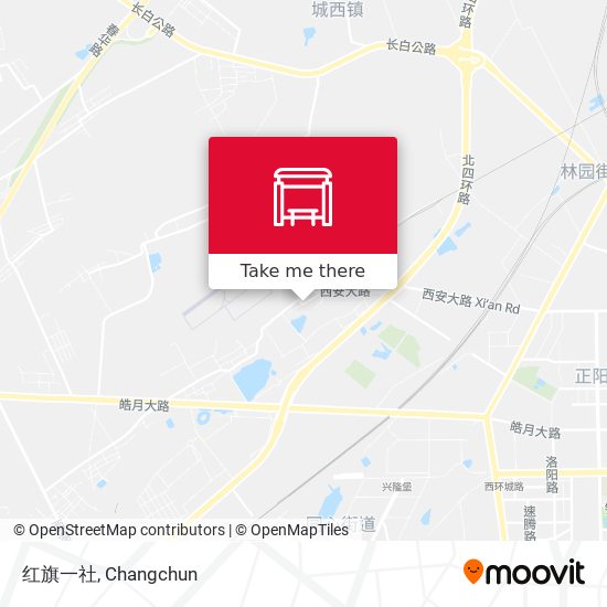 红旗一社 map