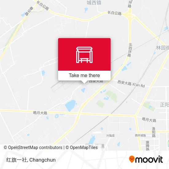 红旗一社 map