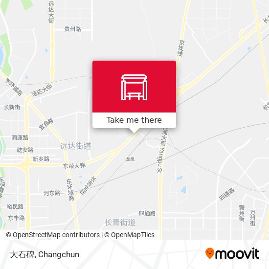 大石碑 map