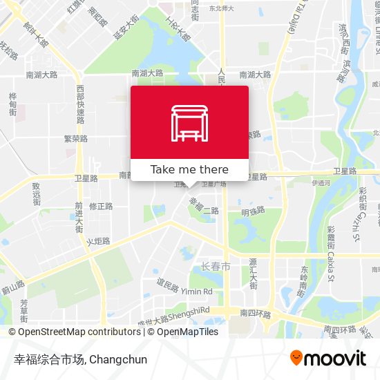 幸福综合市场 map