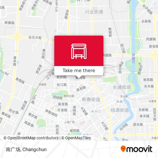 南广场 map