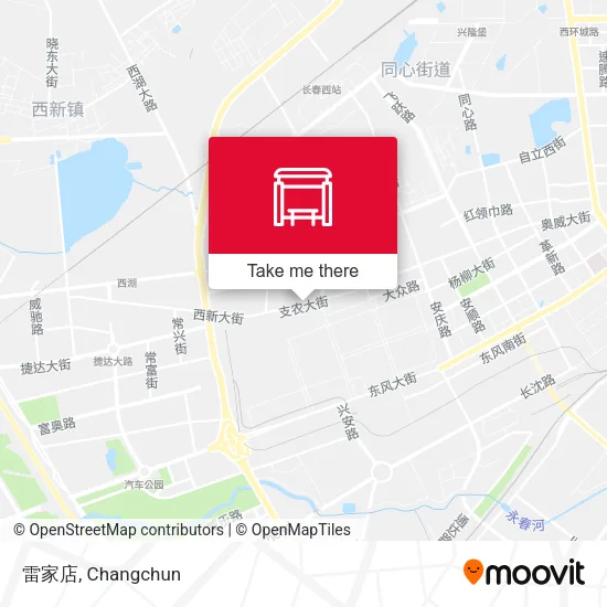 雷家店 map