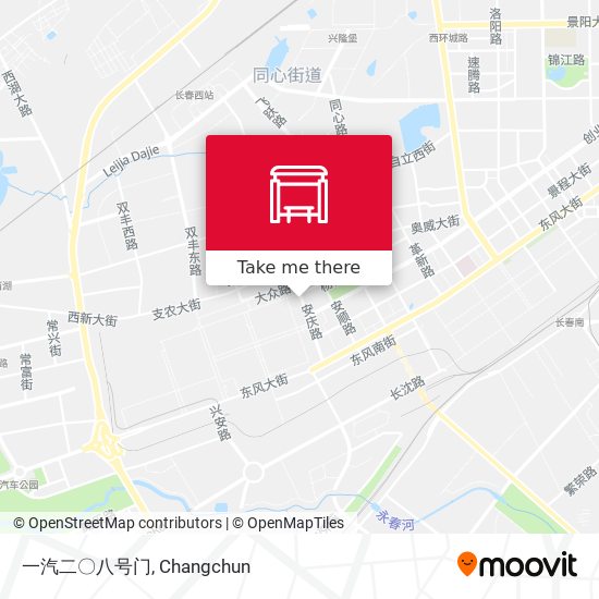 一汽二〇八号门 map