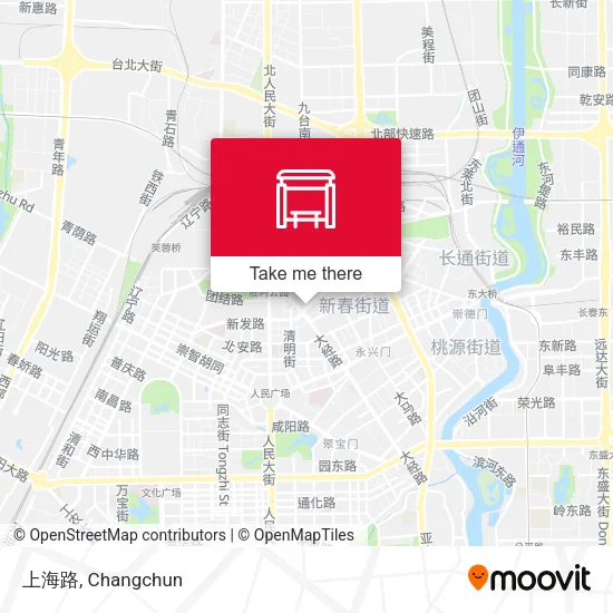 上海路 map