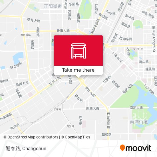 迎春路 map
