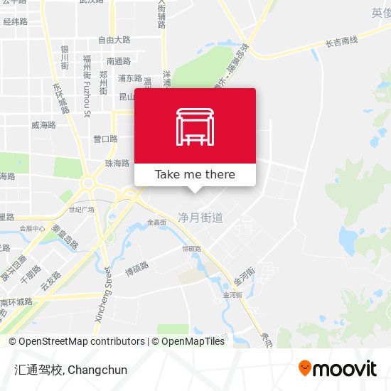 汇通驾校 map