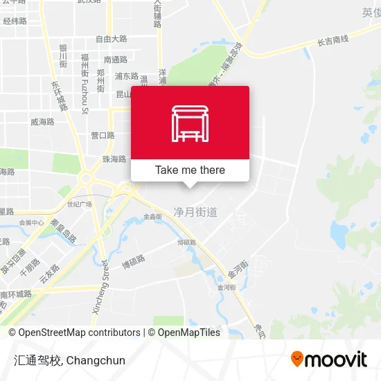 汇通驾校 map