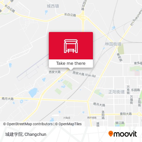 城建学院 map