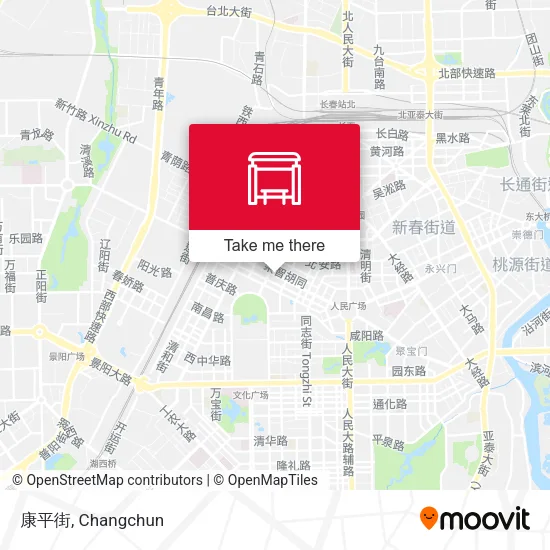 康平街 map
