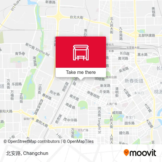 北安路 map