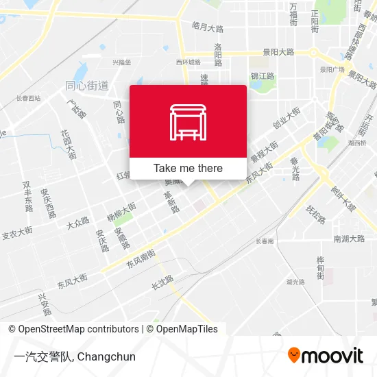 一汽交警队 map