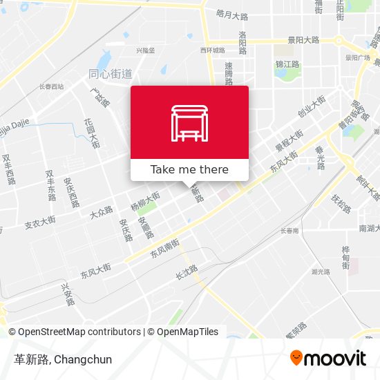 革新路 map