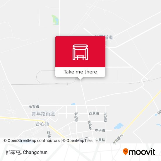 邰家屯 map