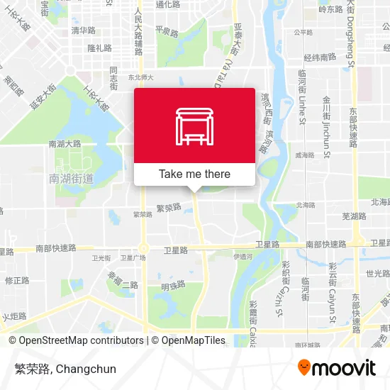 繁荣路 map