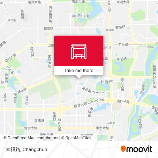 幸福路 map