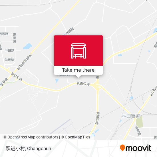 跃进小村 map