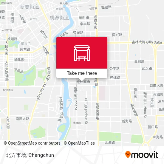 北方市场 map