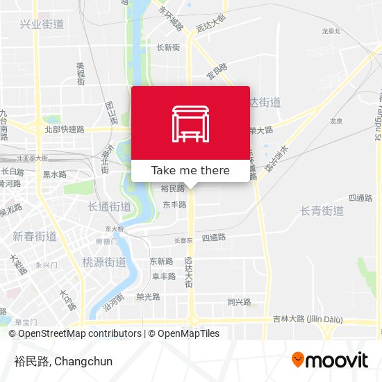 裕民路 map