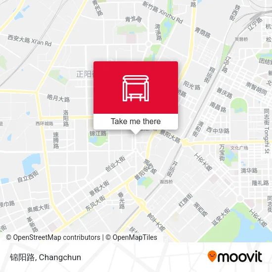 锦阳路 map