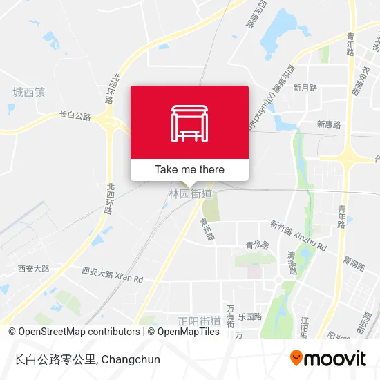 长白公路零公里 map