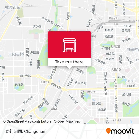 春郊胡同 map