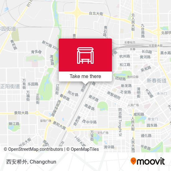 西安桥外 map