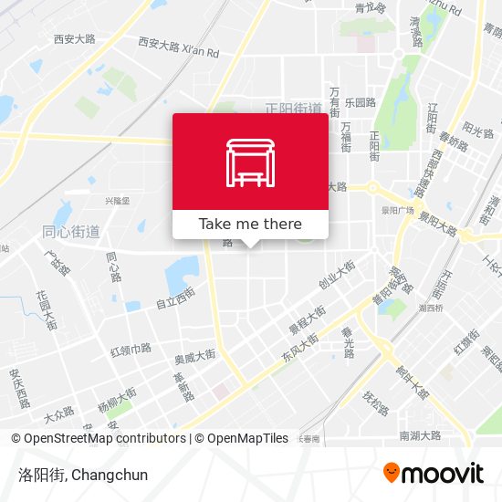 洛阳街 map