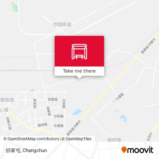 邰家屯 map