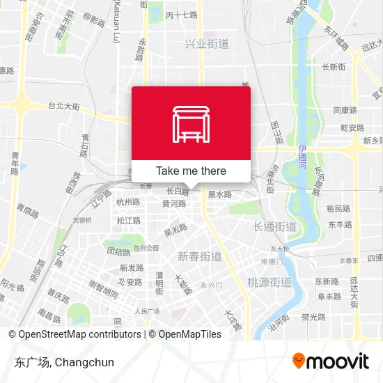 东广场 map