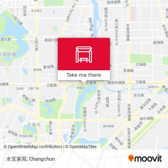 水宜家苑 map