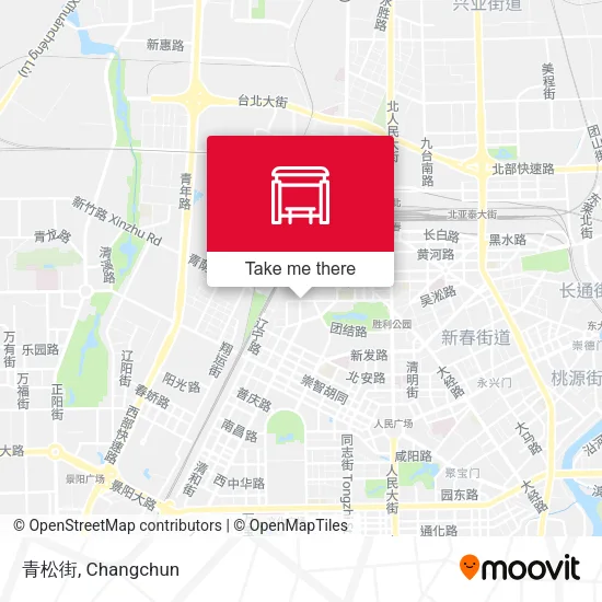 青松街 map