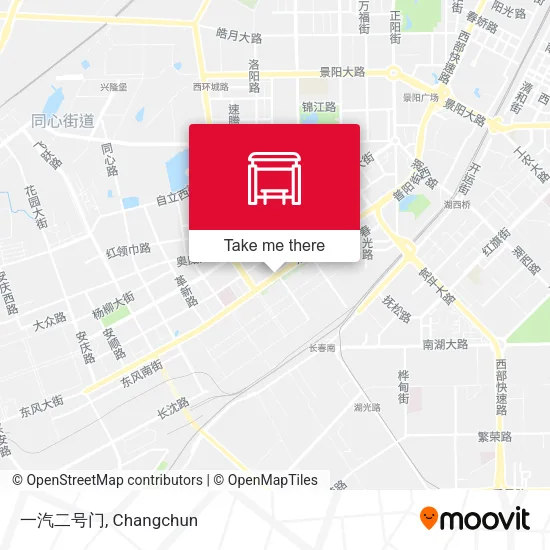 一汽二号门 map