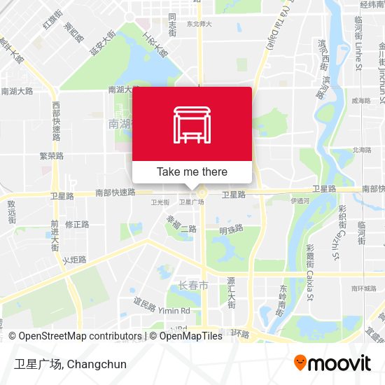卫星广场 map