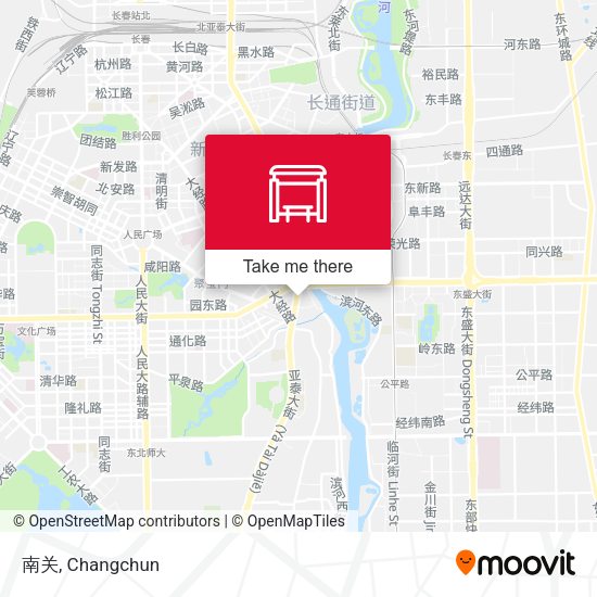 南关 map