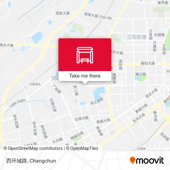 西环城路 map