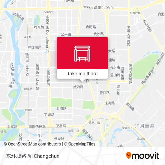 东环城路西 map